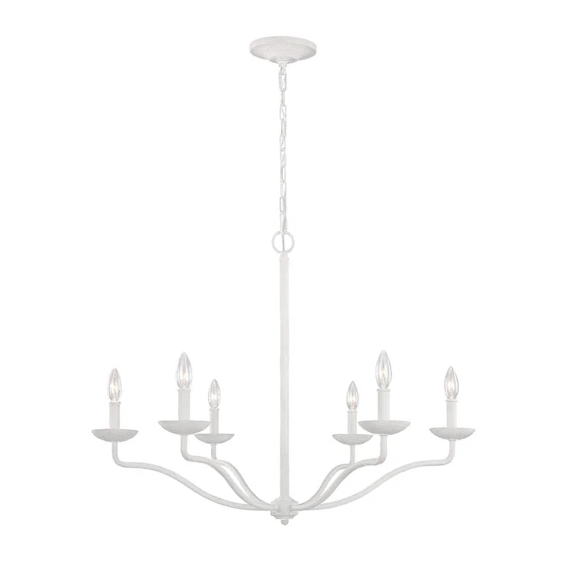 Suspension Chandelier Blanc Simple