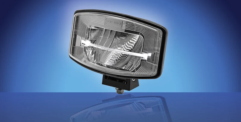 Lampe de conduite Boreman Full LED avec bande lumineuse de position