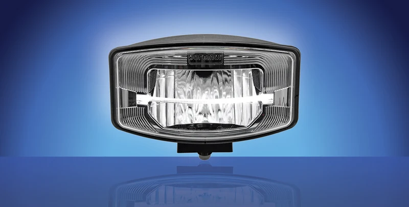 Lampe de conduite Boreman Full LED avec bande lumineuse de position