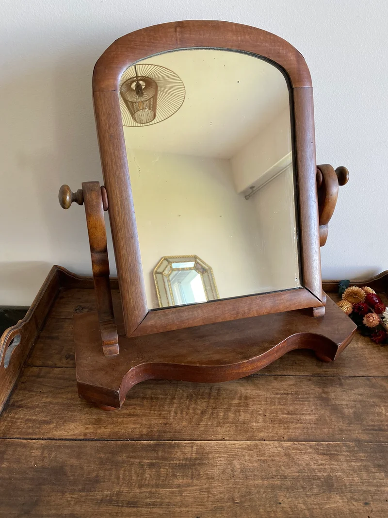 Miroir balançoire style Victorien années 1920-1930