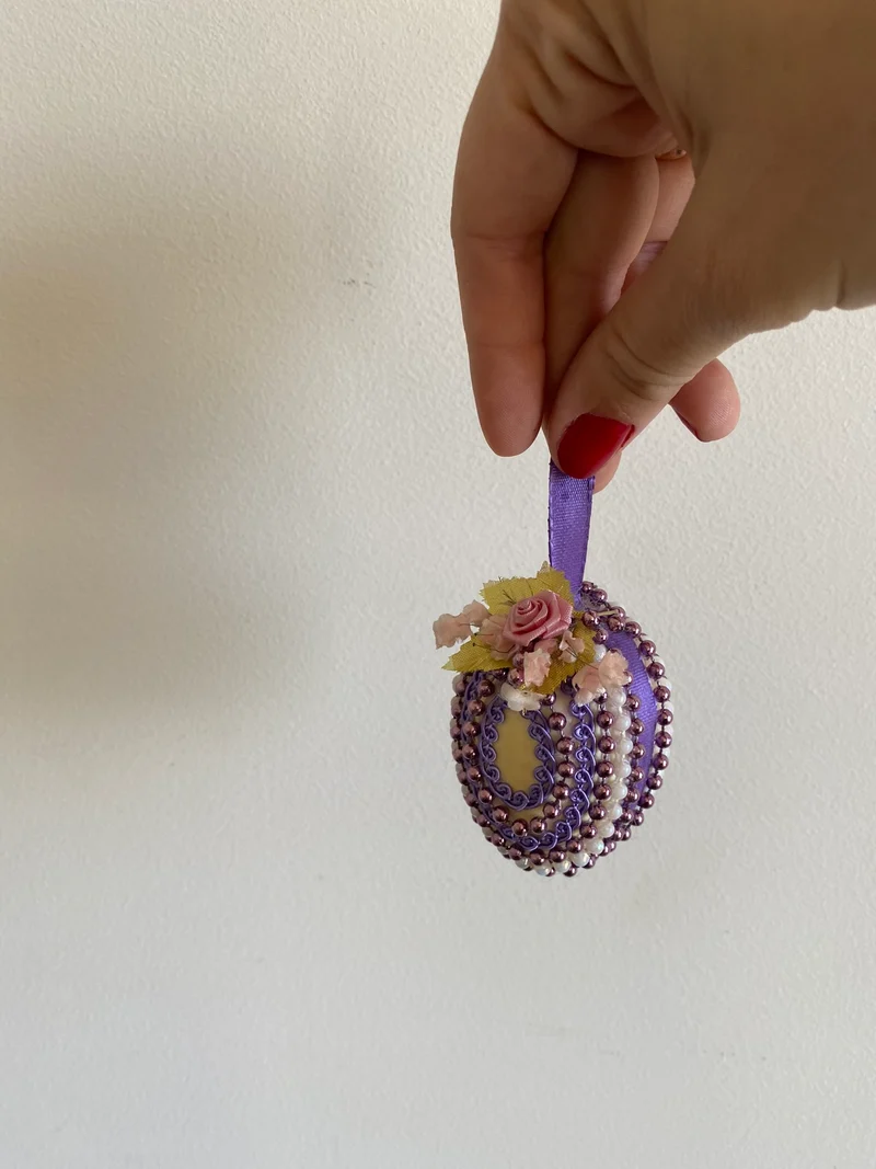 Oeufs décoratifs à accrocher