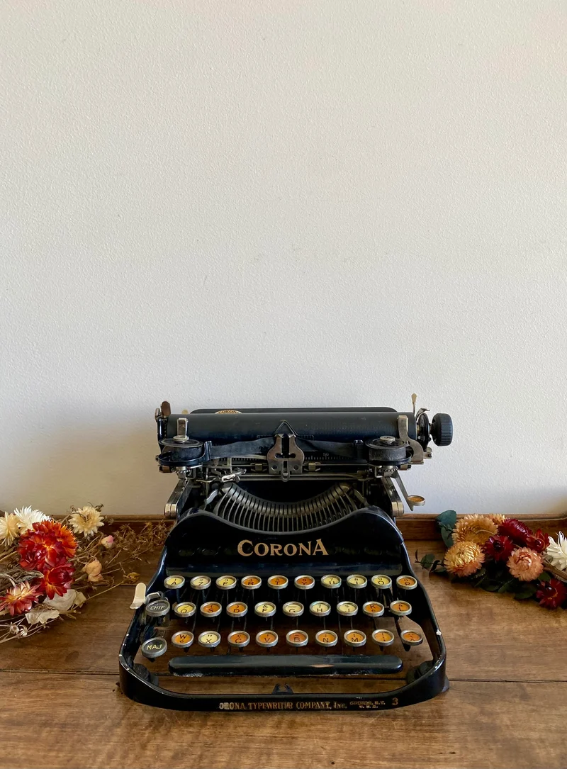 Machine à écrire Corona #3