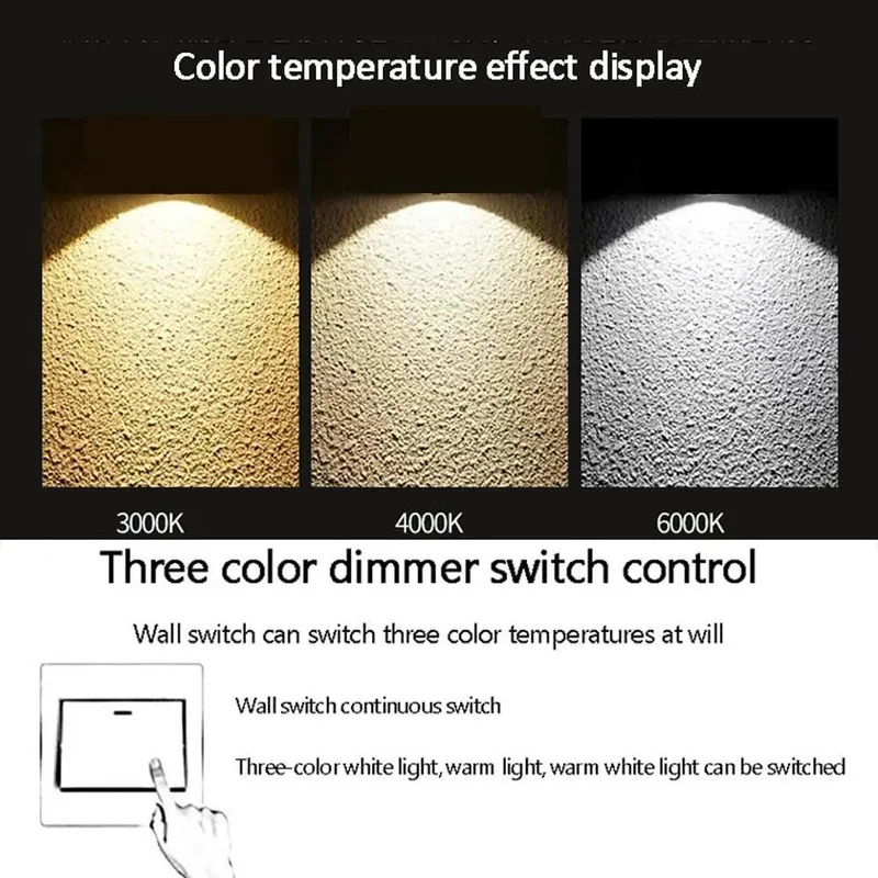 Straightforward Setup Dimmable Led Can Lights With Three Way Color Temperature And Baffle Trim Round Aluminum Recessed Downlights 5 Watt For Modern Homes That Totally Steals The Spotlight