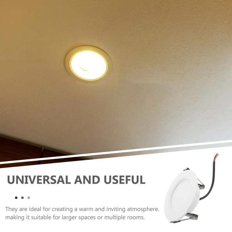Top Shelf 10 Pack White Led Recessed Downlight Retrofit Kit With Solid Metal Housing Smooth Flush Mount Ceiling Spotlight Delivering Clean Bright Glow For Any Living Room Or Office Setup Straight Outta The Box