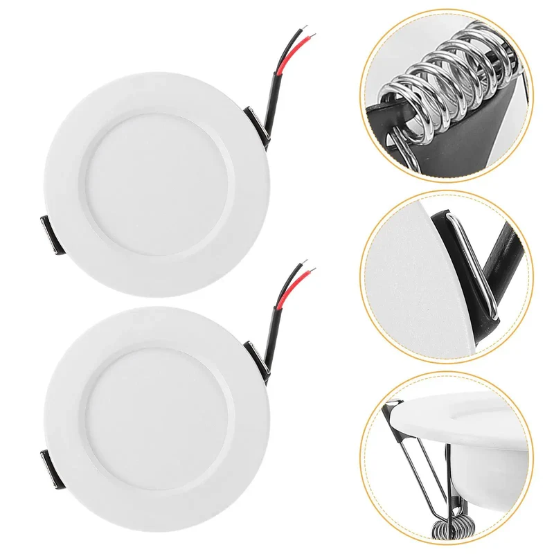 Top Shelf 10 Pack White Led Recessed Downlight Retrofit Kit With Solid Metal Housing Smooth Flush Mount Ceiling Spotlight Delivering Clean Bright Glow For Any Living Room Or Office Setup Straight Outta The Box