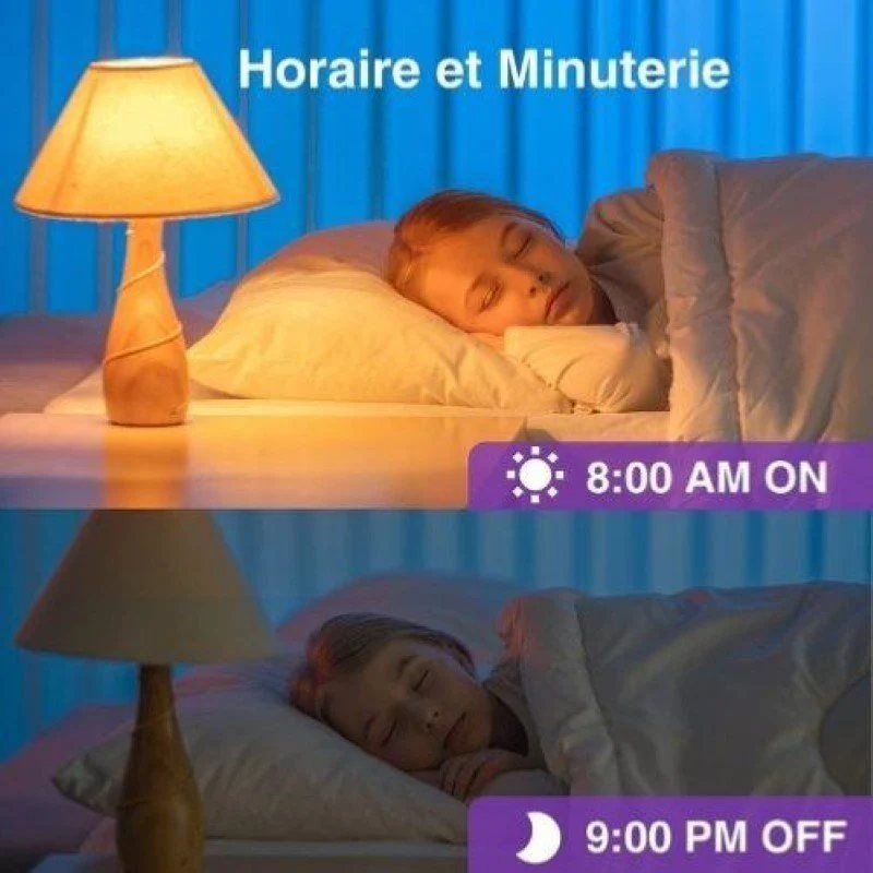 Ampoule LED Connectée B22 8W WiFi RGBW