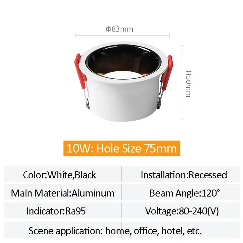 Super Sleek 3.2 Inch Led Recessed Can Light Featuring No Sweat Tool Free Install And Smooth Dimmable Baffle Trim Straight Up Perfect For Bringing Low Key Home Vibes And Hassle Free Ceiling Tweaks In Matte Black