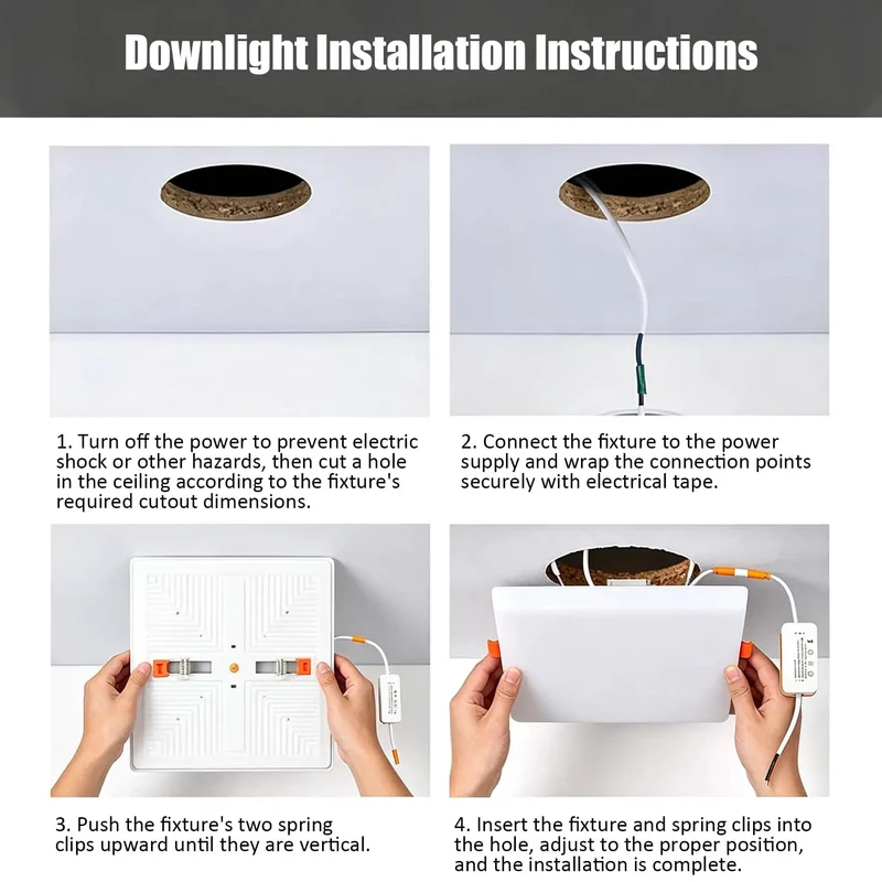 Hella Bright Square Frameless Led Recessed Downlights Delivering A Super Crisp 6000K Glow Easy To Drop Into Any Ceilings For Kitchens Or Living Spaces Featuring A Clean Industrial Look And Snazzy Design