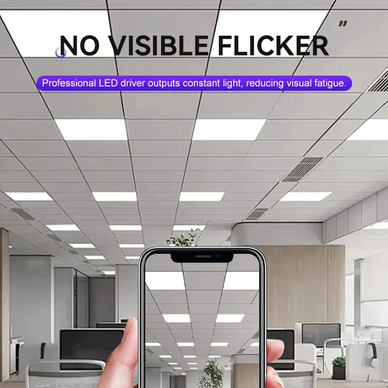 Hella Bright Square Frameless Led Recessed Downlights Delivering A Super Crisp 6000K Glow Easy To Drop Into Any Ceilings For Kitchens Or Living Spaces Featuring A Clean Industrial Look And Snazzy Design