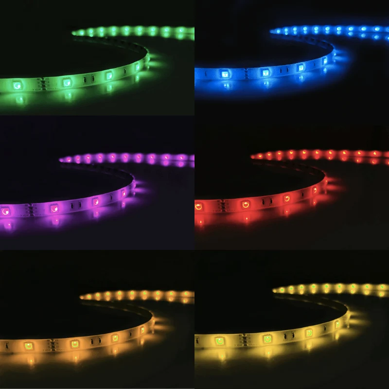Ruban LED WiFi RGB 5M 12V 5050 IP20 30LED/m