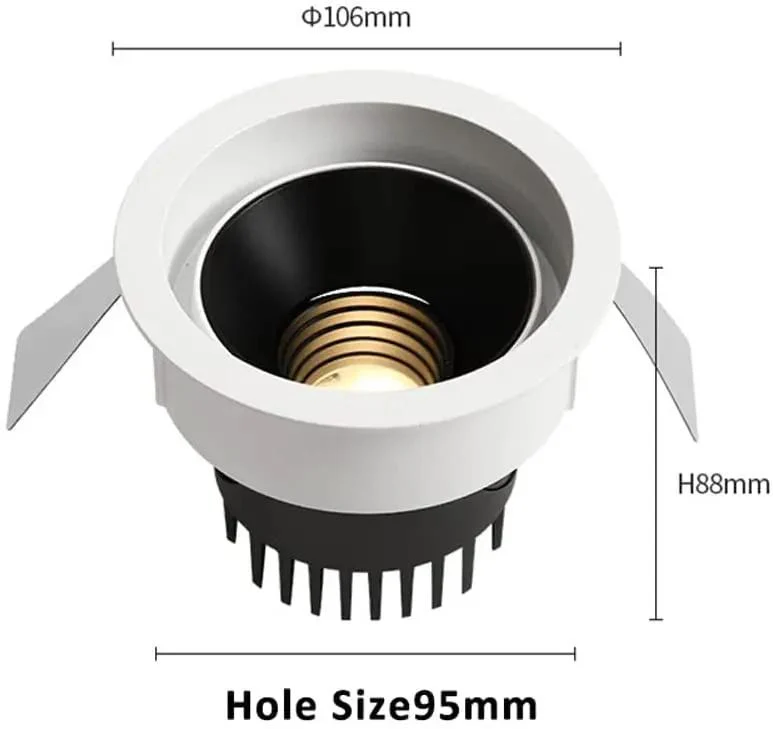 4 Pack 3.5 Inch Led Downlights Retrofit Can Lights Recessed Ceiling Fixtures With Die Cast Aluminum Cooling For Bathrooms Bedrooms Hallways And Kitchens No Fuss Install Smooth Glow Rollout 10W 12W 15W To 3000K 4000K 6000K