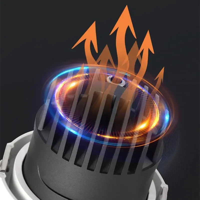 4 Pack 3.5 Inch Led Downlights Retrofit Can Lights Recessed Ceiling Fixtures With Die Cast Aluminum Cooling For Bathrooms Bedrooms Hallways And Kitchens No Fuss Install Smooth Glow Rollout 10W 12W 15W To 3000K 4000K 6000K