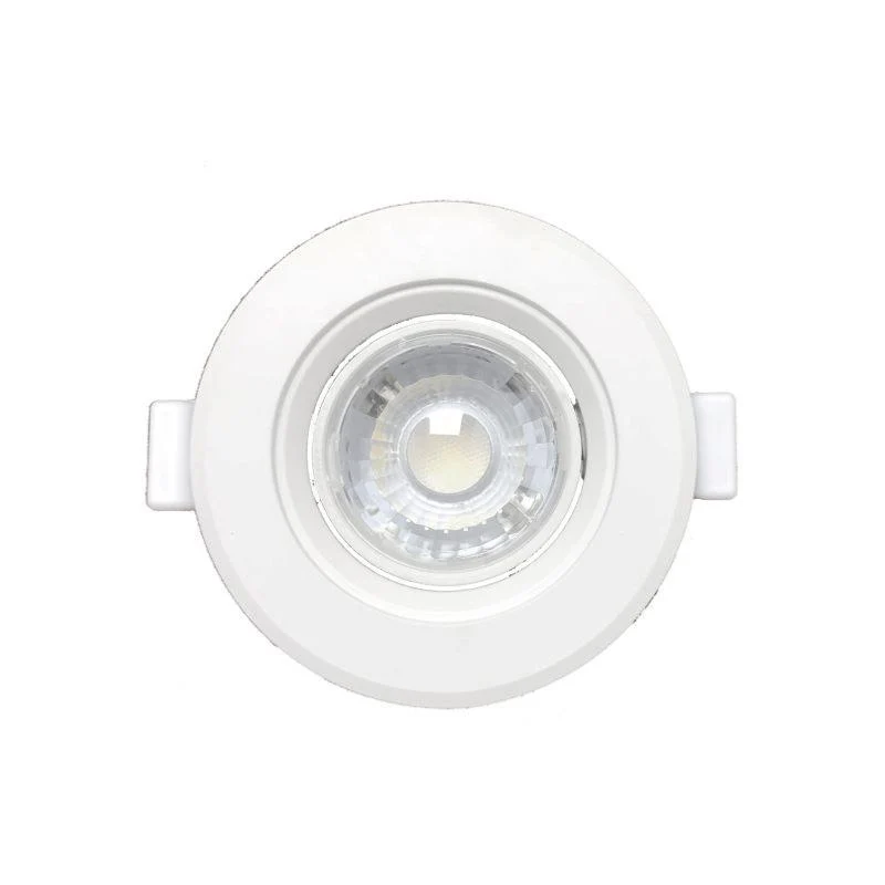 Pack de 10 - Spot LED Encastrable Orientable Rond Blanc 8W