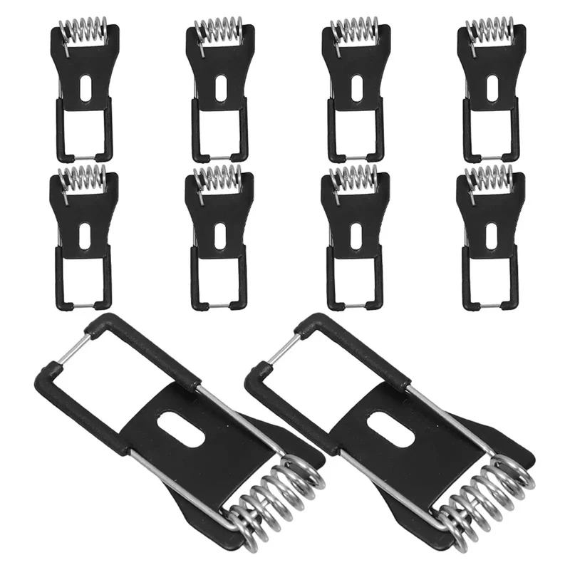 Heavy Duty Spring Clips For Recessed Lighting Led Downlight Mounting Hardware Iron Springs Super Strong Tension Easy Fix Ceiling Lamp Bracket Replacements 60 Piece Secure Hold Smooth Surface Keeps Lights Locked No Fuss Top Shelf For Pro Jobs