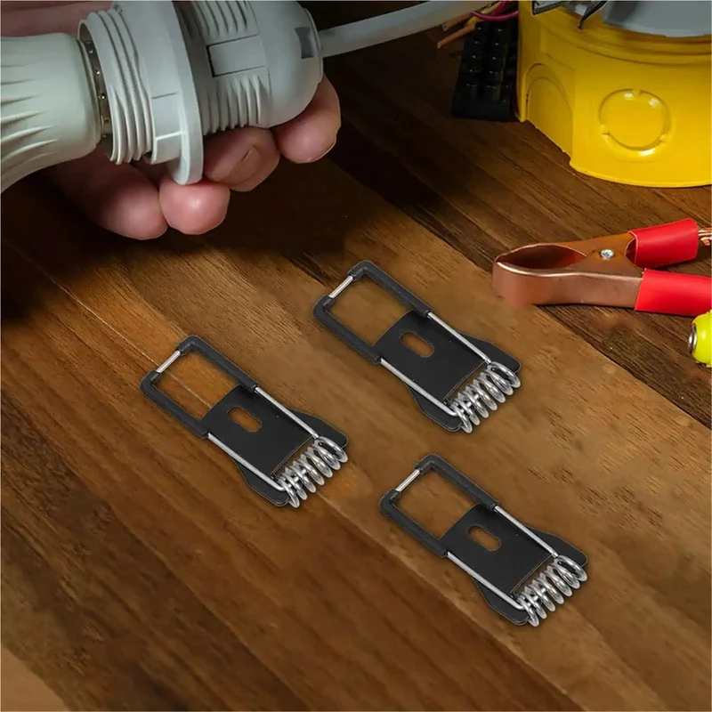 Heavy Duty Spring Clips For Recessed Lighting Badass Hold Metal Bulb Retainer Clamps Super Tight Downlight Fixings No Sweat Install Interior Home Upgrade Top Shelf Fast Fit Pack