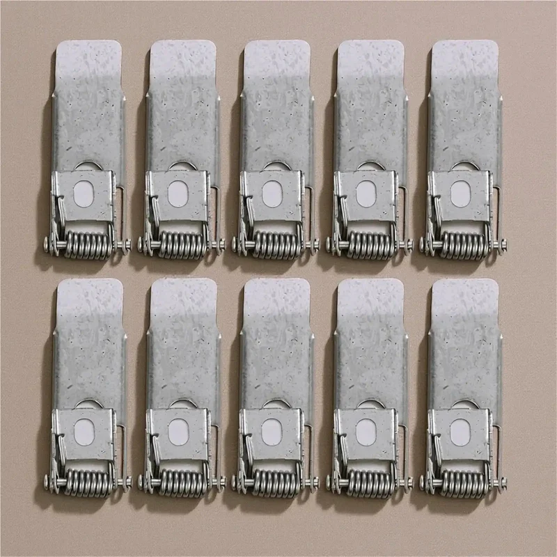 60 Pack Kick Ass Spring Clips For Recessed Lighting Holders And Downlight Panel Lamps Heavy Duty Steel Spring Tension Clamps Secure Ceiling Fixture Retainers No Sweat Install Job