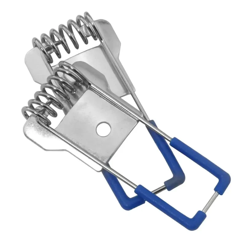 Heavy Duty 40 Piece Recessed Lighting Spring Clips For Led Downlights And Ceiling Panels Slick Cold Rolled Steel Downlight Brackets With Tight Grip And No Sweat Install Process