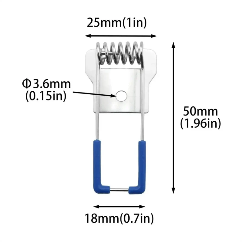 Heavy Duty 40 Piece Recessed Lighting Spring Clips For Led Downlights And Ceiling Panels Slick Cold Rolled Steel Downlight Brackets With Tight Grip And No Sweat Install Process