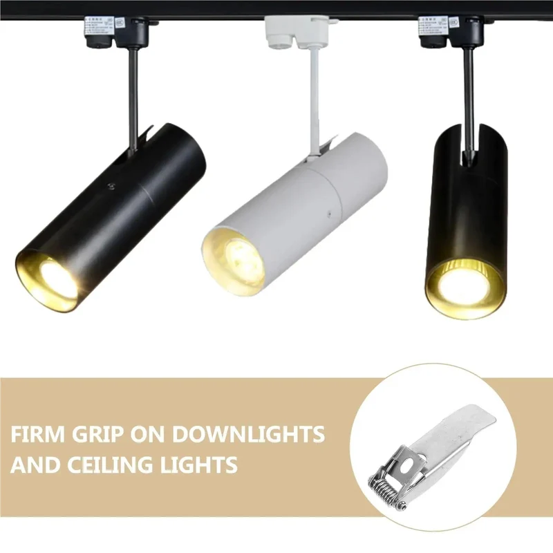 Top Notch Recessed Lighting Clips And Downlight Retaining Springs For Ceiling Fixtures Universal Fit Installation Hardware Solid Build Makes Any Project A Straight Shot In A 60 Pack