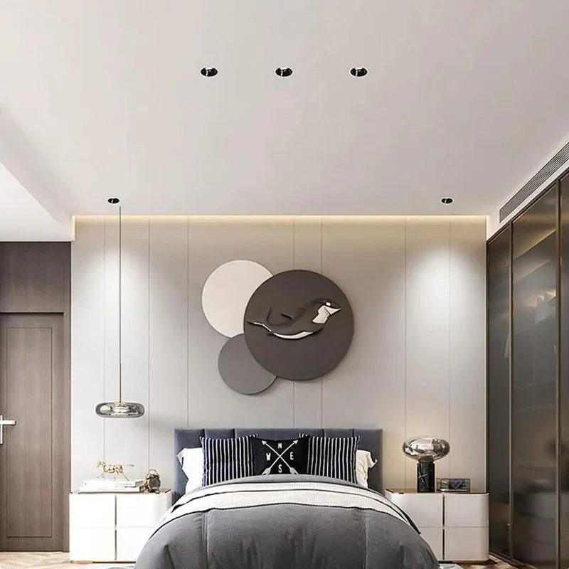 Hella Bright 3.2 Inch Led Can Lights 4 Pack Totally Dimmable Adjustable Recessed Retrofit Fixtures With Slick Black Baffle Trim And Super Simple Drop In Install For Modern Homes