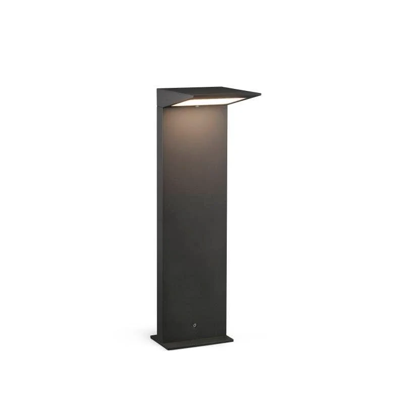 Borne solaire LED avec détecteur de mouvement - Éclairage jardin