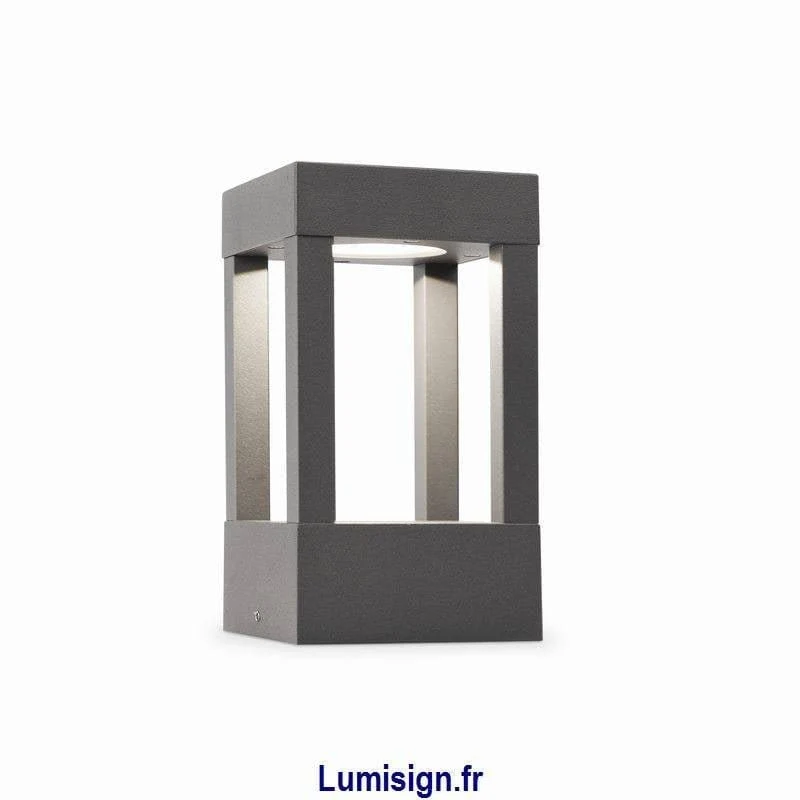 Borne LED AGRA-P anthracite H 20 - Éclairage jardin Faro Barcelona