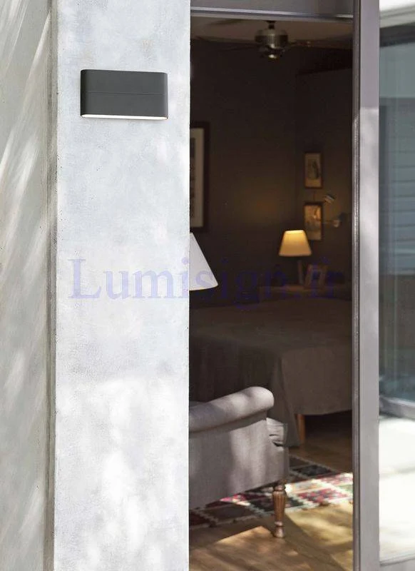 Applique extérieure LED ADAY-2 anthracite