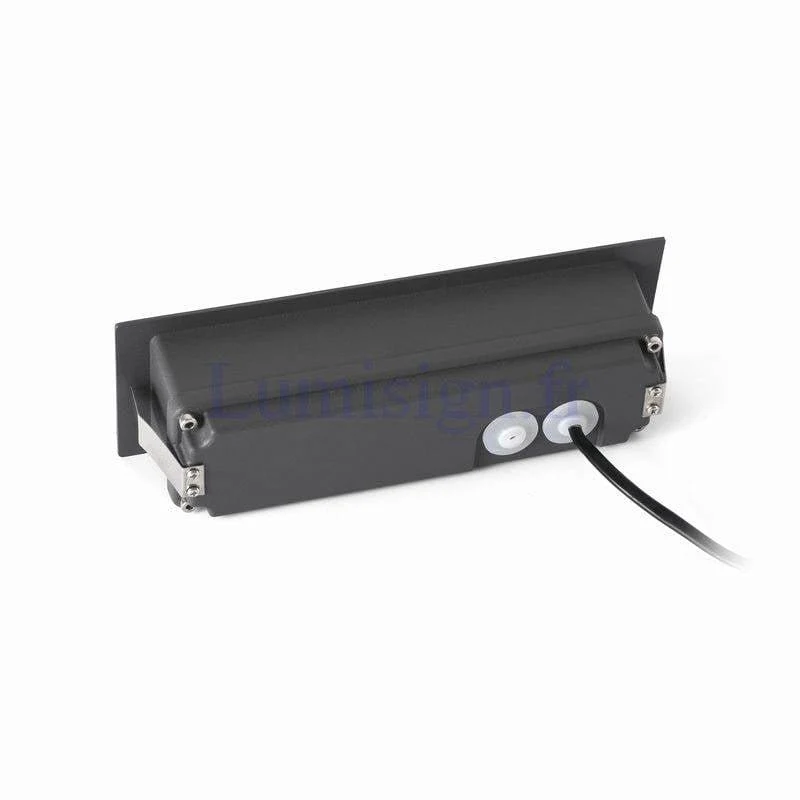 Applique extérieure encastrable LED 8W NAT anthracite