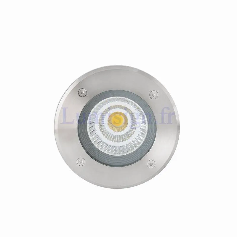 Spot sol extérieur inox LED SURIA-12 angle 60°