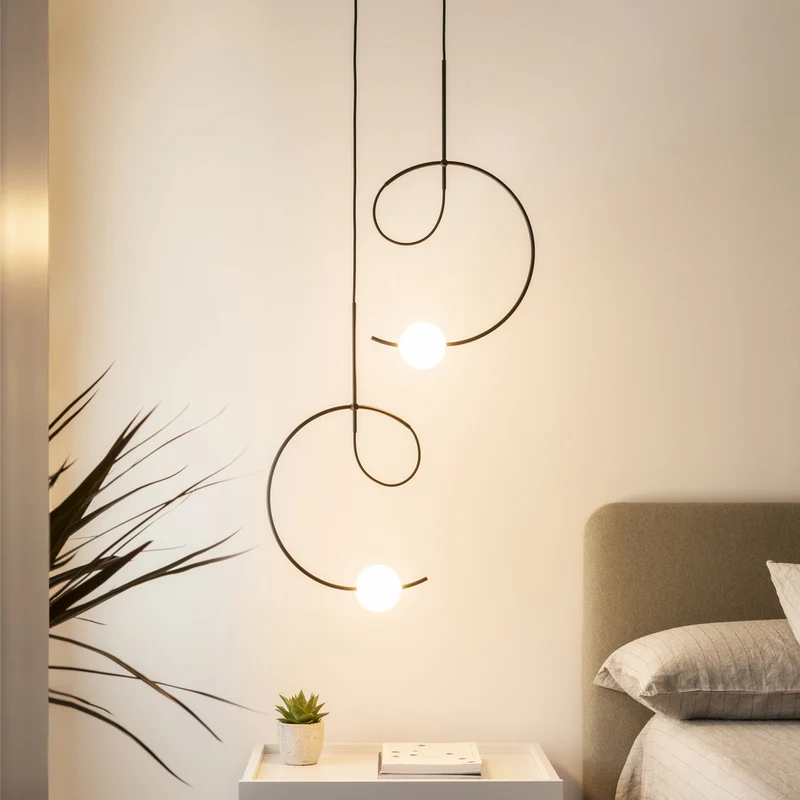 Estiluz Loop Pendant Lamp R70
