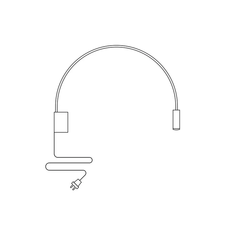 Estiluz On/Off Cord & Plug Kit Volta Wall 123530262