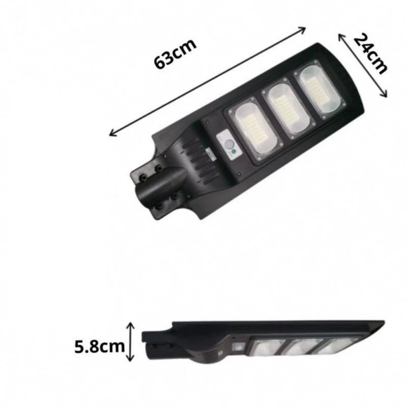 Luminaire LED Urbain Solaire 30W IP65