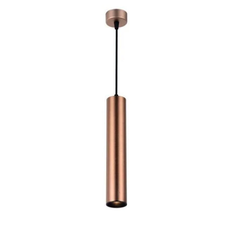 Luminaire Suspendu GU10 IP20 30cm Bronze