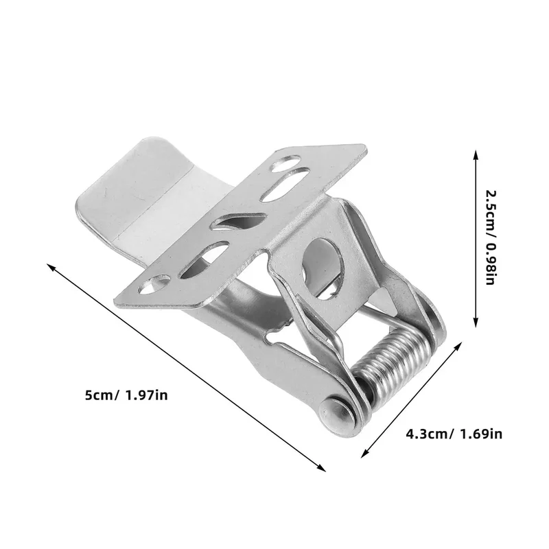 Heavy Duty Galvanized Spring Clips For Recessed Lighting Secure Loose Downlights And Ceiling Panels With A Dang Good Grip Easy Peasy Install No More Wobbly Cans Safeguard Drywall Trim And Keep Fixtures Rock Solid Tight Fit Pack Of 20