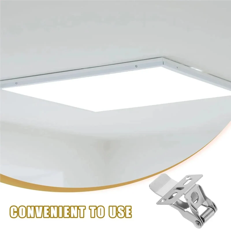 Heavy Duty Galvanized Spring Clips For Recessed Lighting Secure Loose Downlights And Ceiling Panels With A Dang Good Grip Easy Peasy Install No More Wobbly Cans Safeguard Drywall Trim And Keep Fixtures Rock Solid Tight Fit Pack Of 20