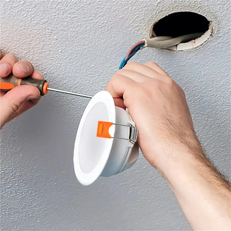 Rock Solid Spring Clips For Recessed Lighting And Downlights 200 Pack Heavy Duty Mounting Hardware With Tight Grip Retainers For Ceiling Fixtures And Easy Drop In Install Setup