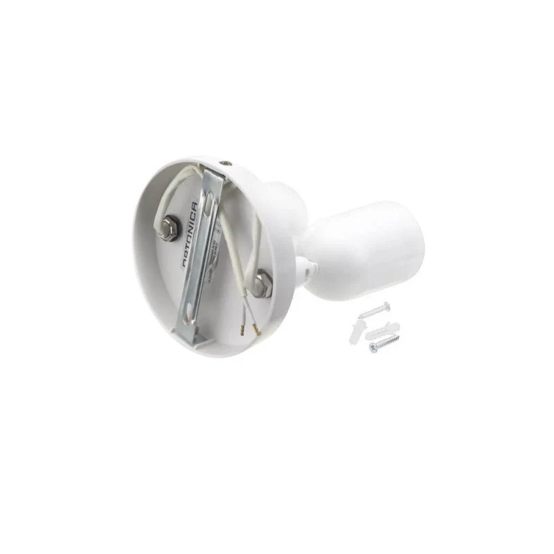 Spot LED en Saillie Double Orientable BLANC pour Ampoule GU10