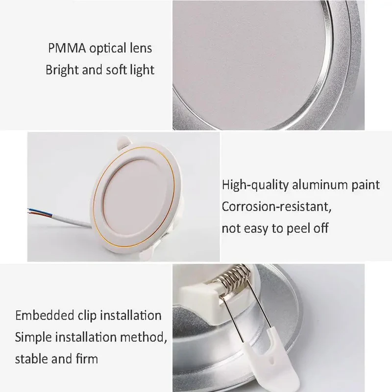 Badass 4 Inch Led Recessed Lighting Trim Kits Dimmable Downlights Hella Bright Aluminum Housing Seamless Retrofit Install Super Cool Ceiling Glow Solutions For Everyday Living