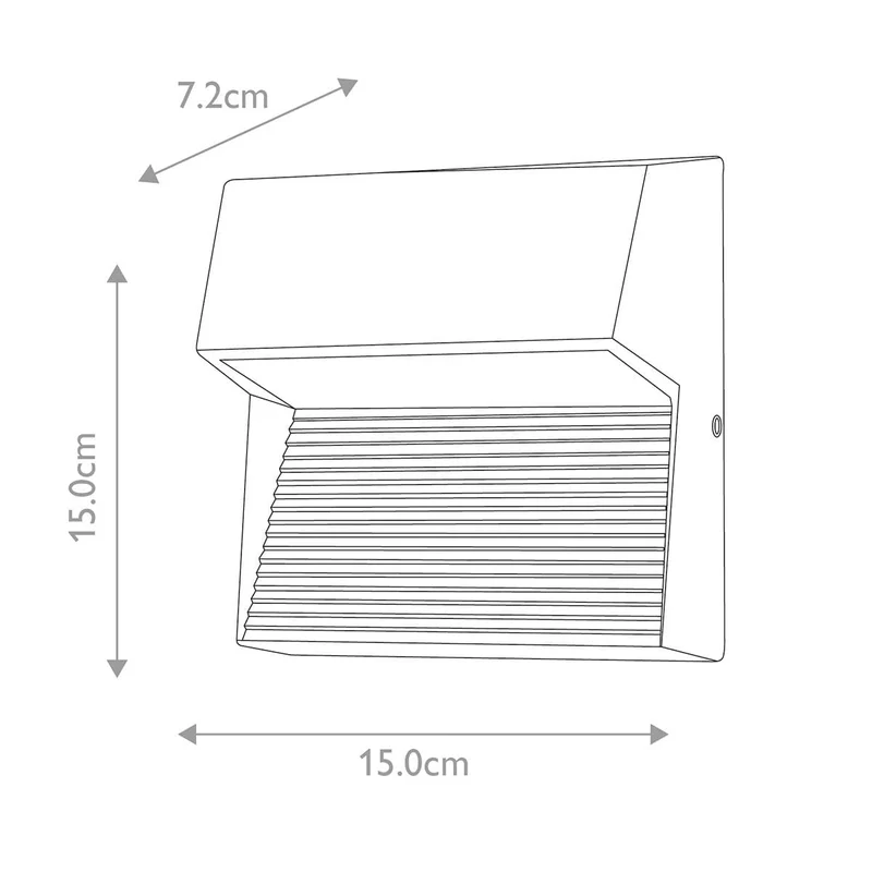 Applique murale LED intégrée