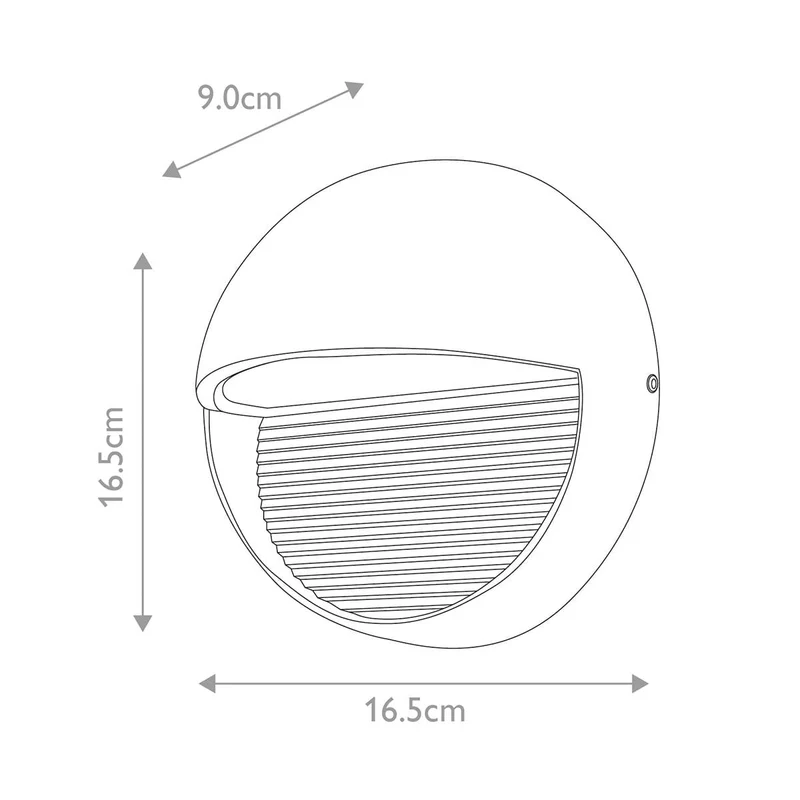 Applique murale LED design d'exterieur