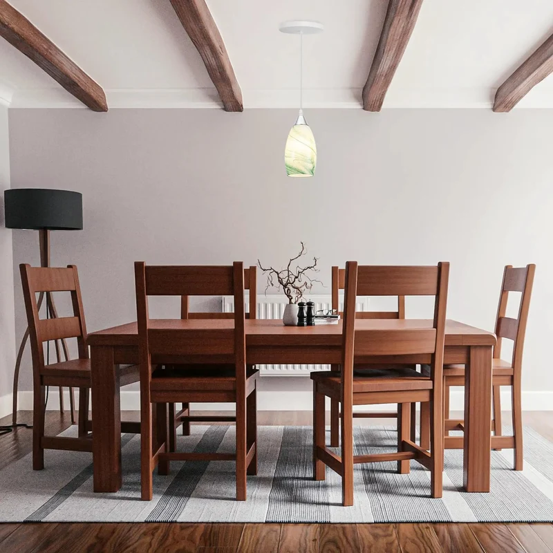 No Fuss Glass Farmhouse Recessed Light Conversion Kit Turns Standard Can Lighting Into Statement Pendant Fixtures Quick E26 Adapter Swap Flips The Script On Boring Overhead Illumination Setup