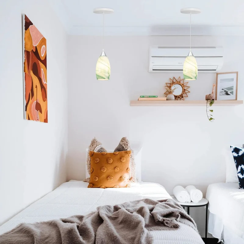 No Fuss Glass Farmhouse Recessed Light Conversion Kit Turns Standard Can Lighting Into Statement Pendant Fixtures Quick E26 Adapter Swap Flips The Script On Boring Overhead Illumination Setup