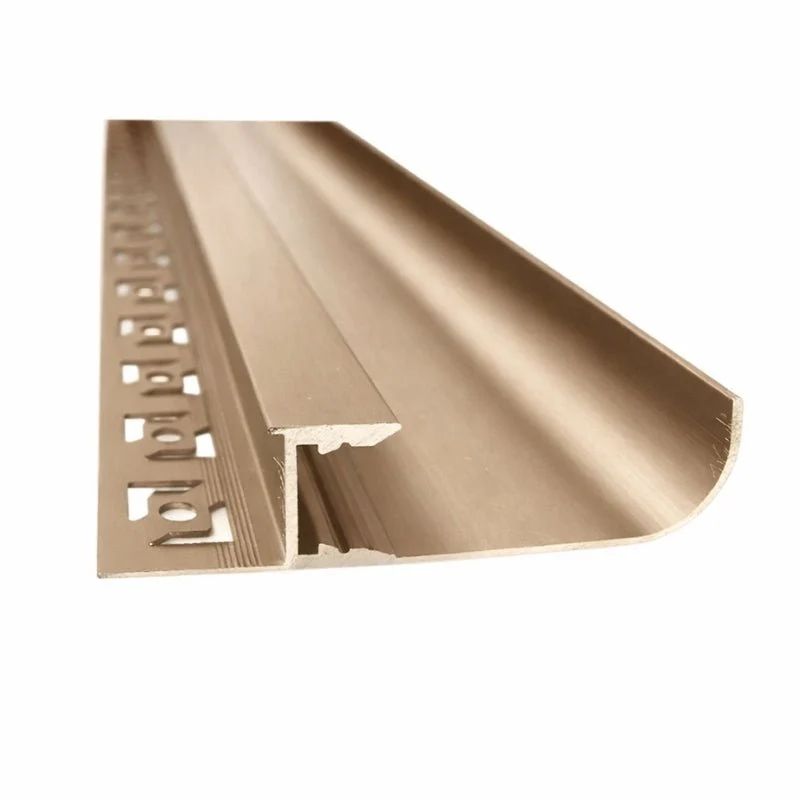 Profilé Aluminium Doré 2m pour Ruban LED