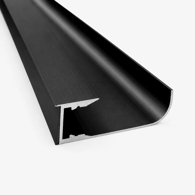 Profilé Aluminium Noir 2m pour Ruban LED