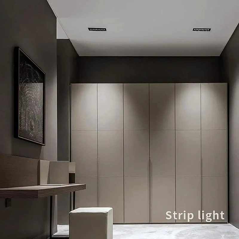 Top-Notch 5 Head LED Linear Recessed Lights 20W With Tunable White Color Options Sleek Aluminum Finish For Kitchen Islands And Bathrooms Creating Gorgeous Ripple Effects Pro Grade Heat Dissipation Makes This The Ultimate Glow Up Choice