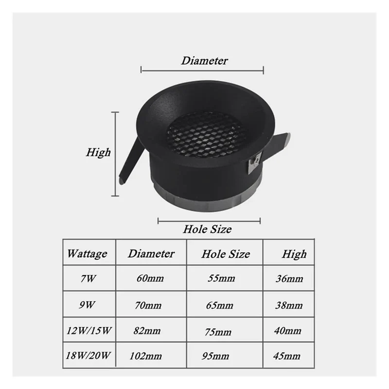 Top Shelf Led Recessed Ceiling Lights for Kitchens and Living Rooms Featuring Smooth Dimming Controls with Anti Fog Lens and Green Power Tech that delivers a Chill Vibe while Keeping Your Bills Low without the Hassle