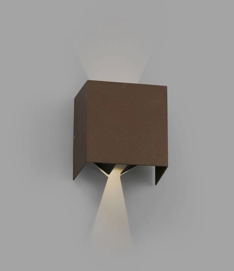 Applique extérieure OLAN LED faisceaux réglables Blanc Anthracite ou Marron