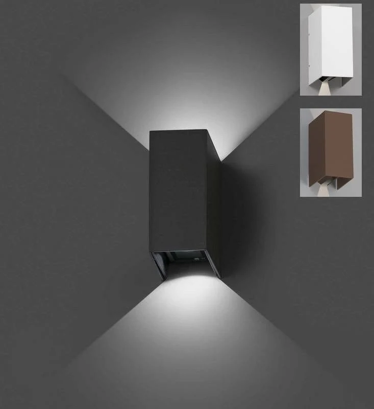 Applique extérieure BLIND LED faisceaux réglables