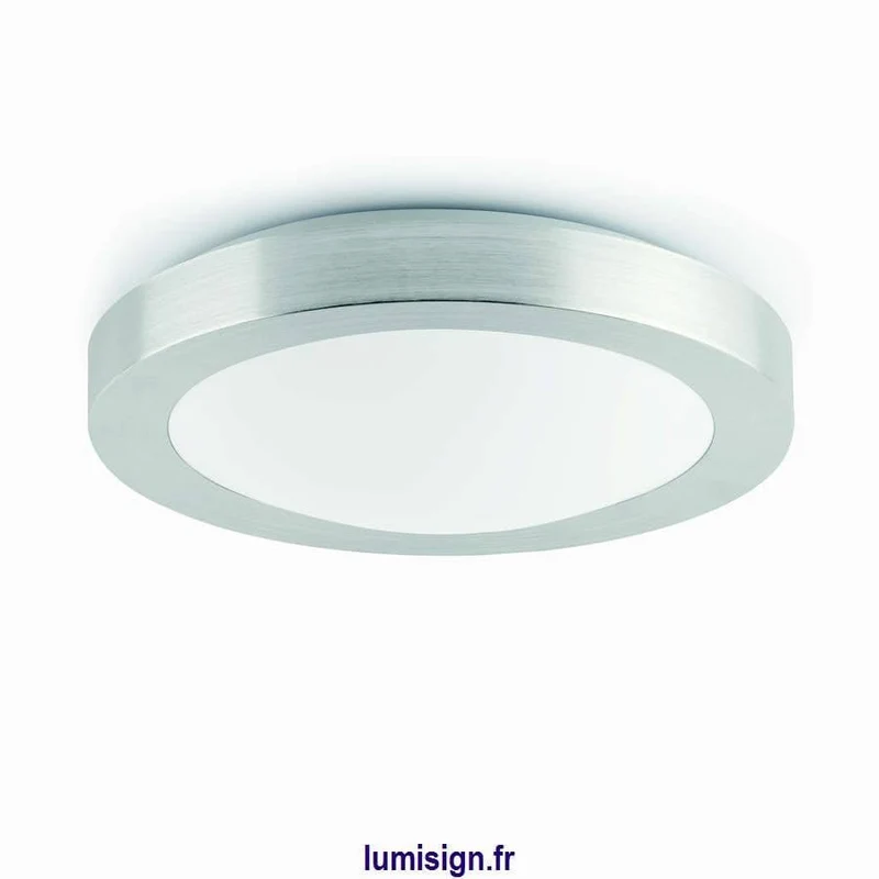 Plafonnier salle de bain LOGOS-2 gris