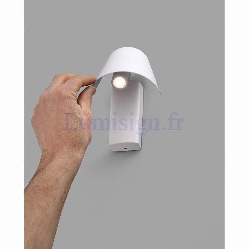 Applique liseuse LE PETIT blanche ou noire